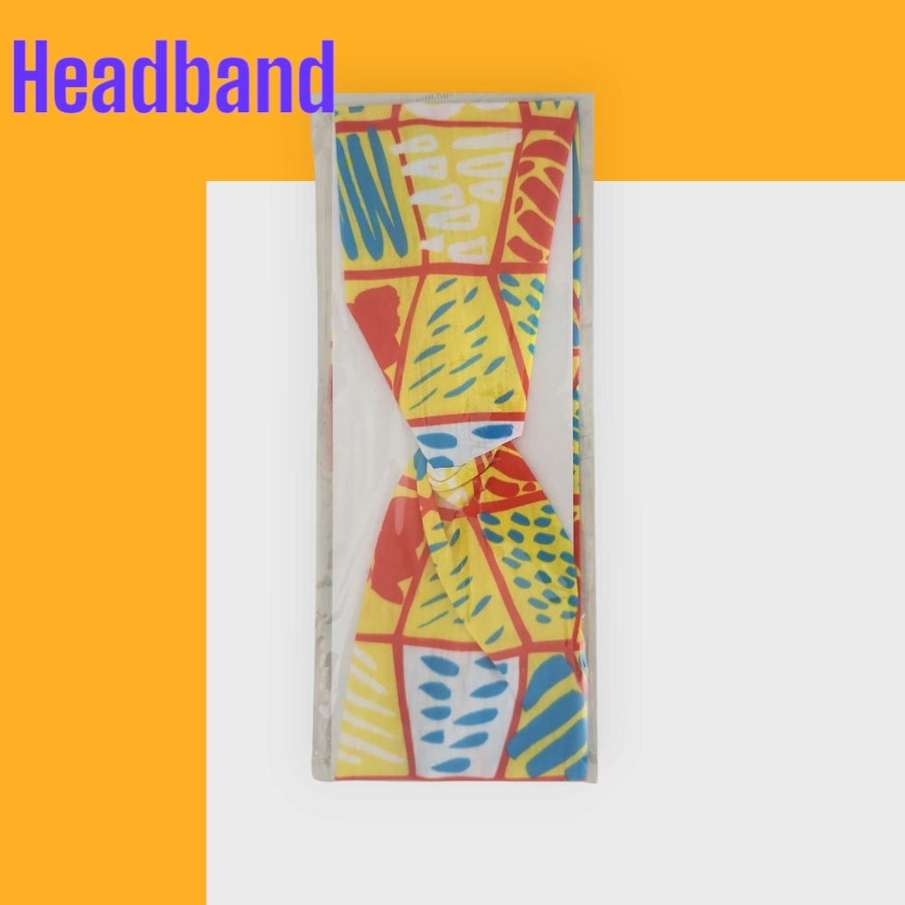Colorful Patterned Headband